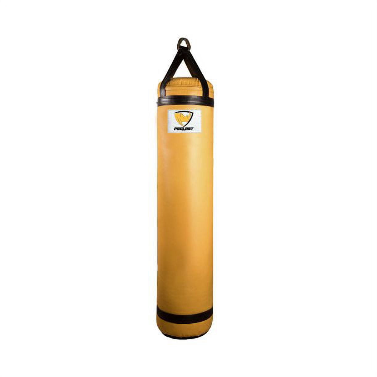 PROLAST Heavy Punching Bag 5 ft UNFILLED -Great for Boxing, MMA, Muay Thai - Unfilled ( Yellow )