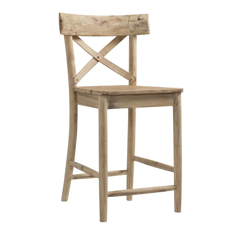 Picket House Furnishings Keaton Counter Height Stool in Natural