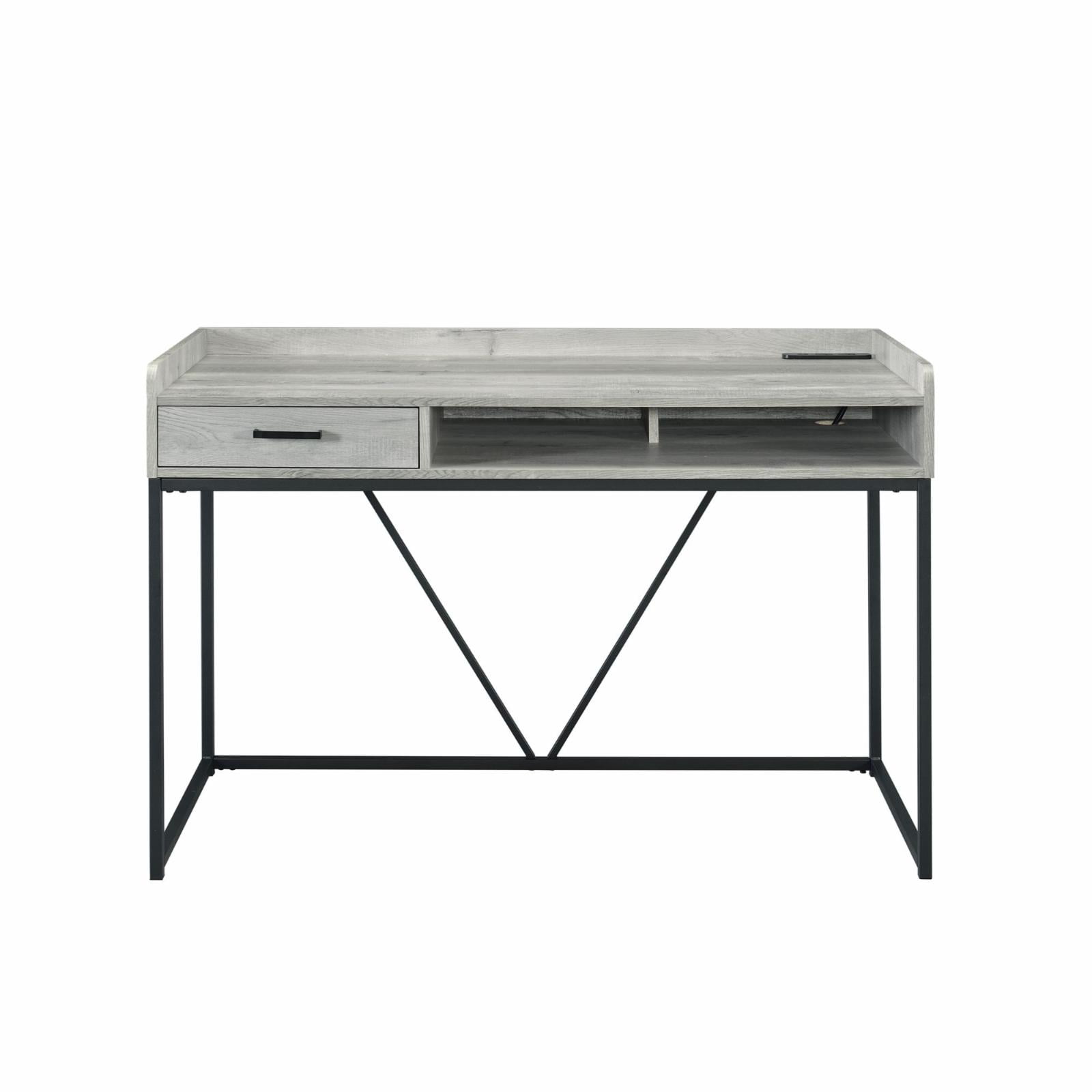 Picket House Furnishings Peyton Desk in Gray Wood