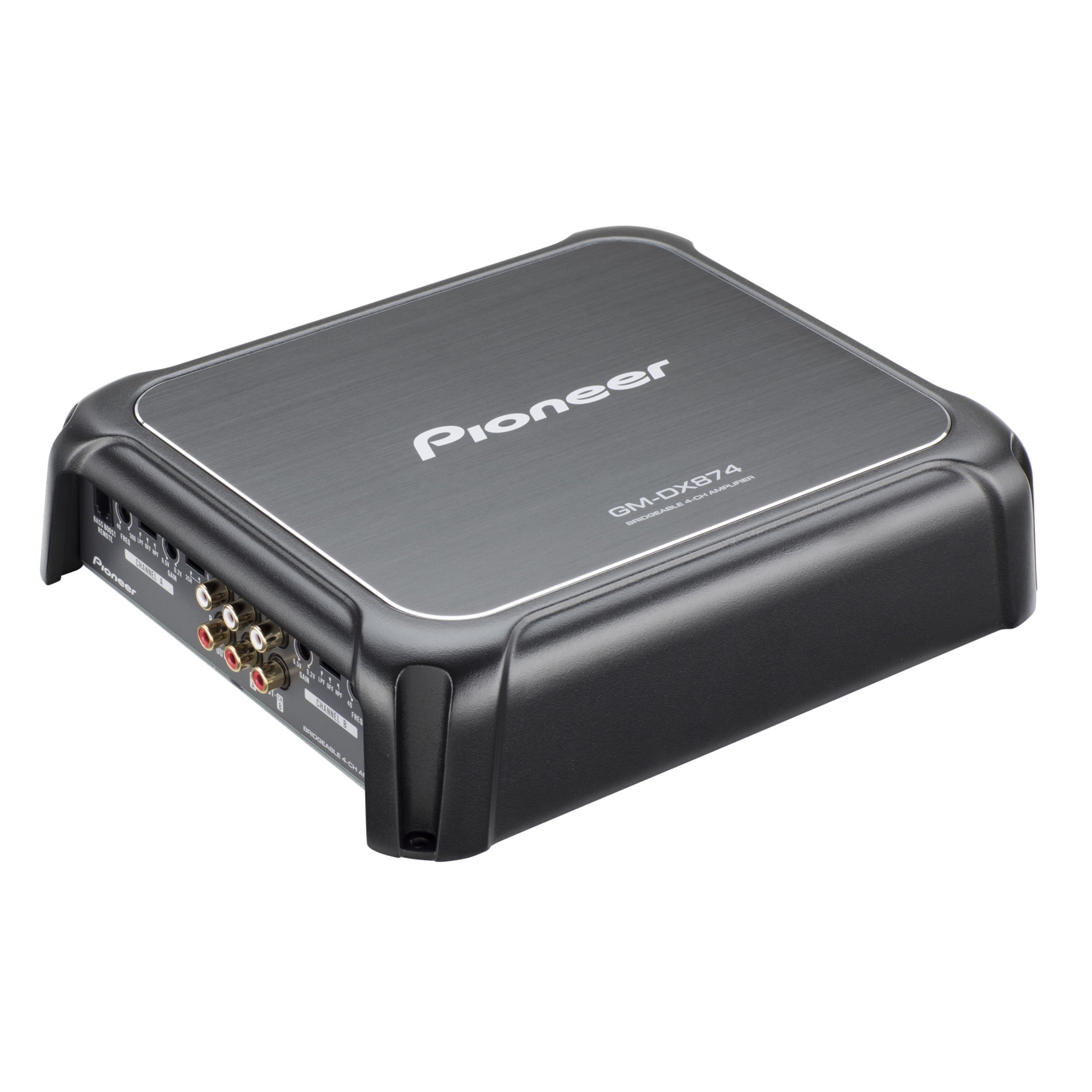 Pioneer GM-DX874 4-Channel – Hi-Res Certified, Class FD, 1200 W Max Power – Digital Amplifier