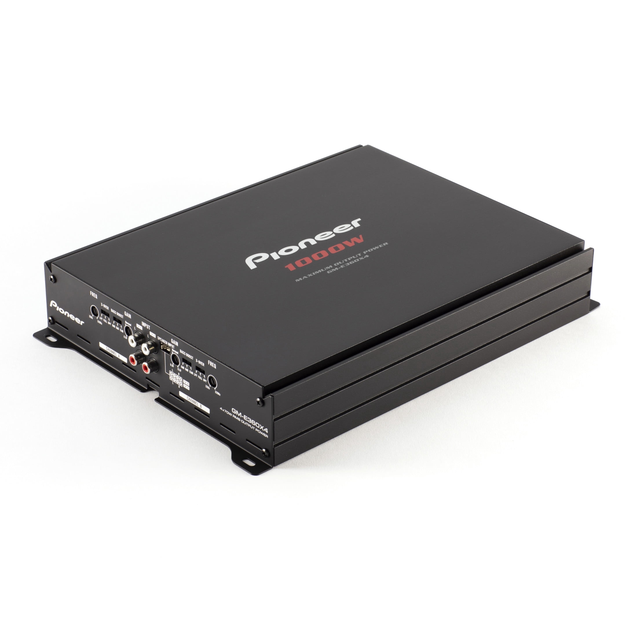 Pioneer GM-E360X4 4-Channel - Class AB, 1000w Max Power - Bridgeable Amplifier