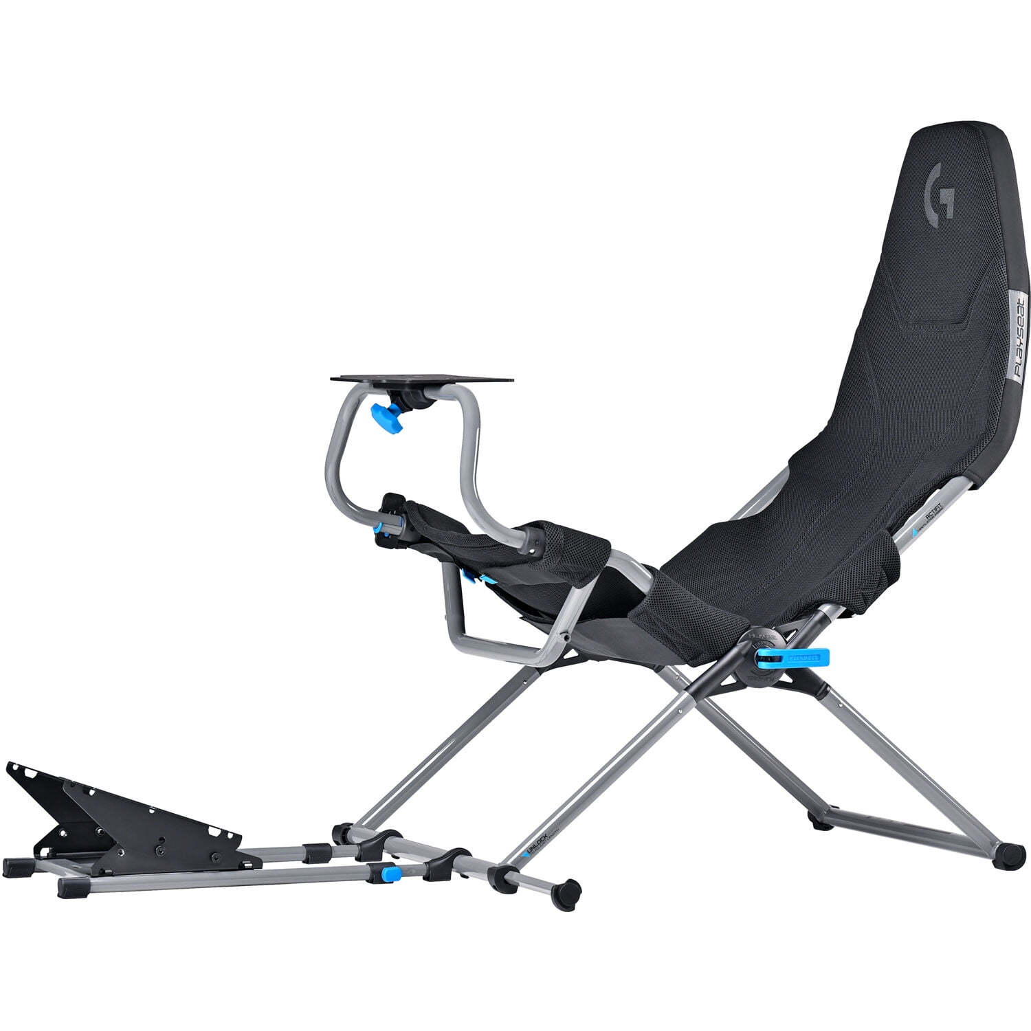 Playseat® Challenge X Carbon Quality Steel Logitech G Edition Racing Simulator Cockpit Video Game Chair, Black