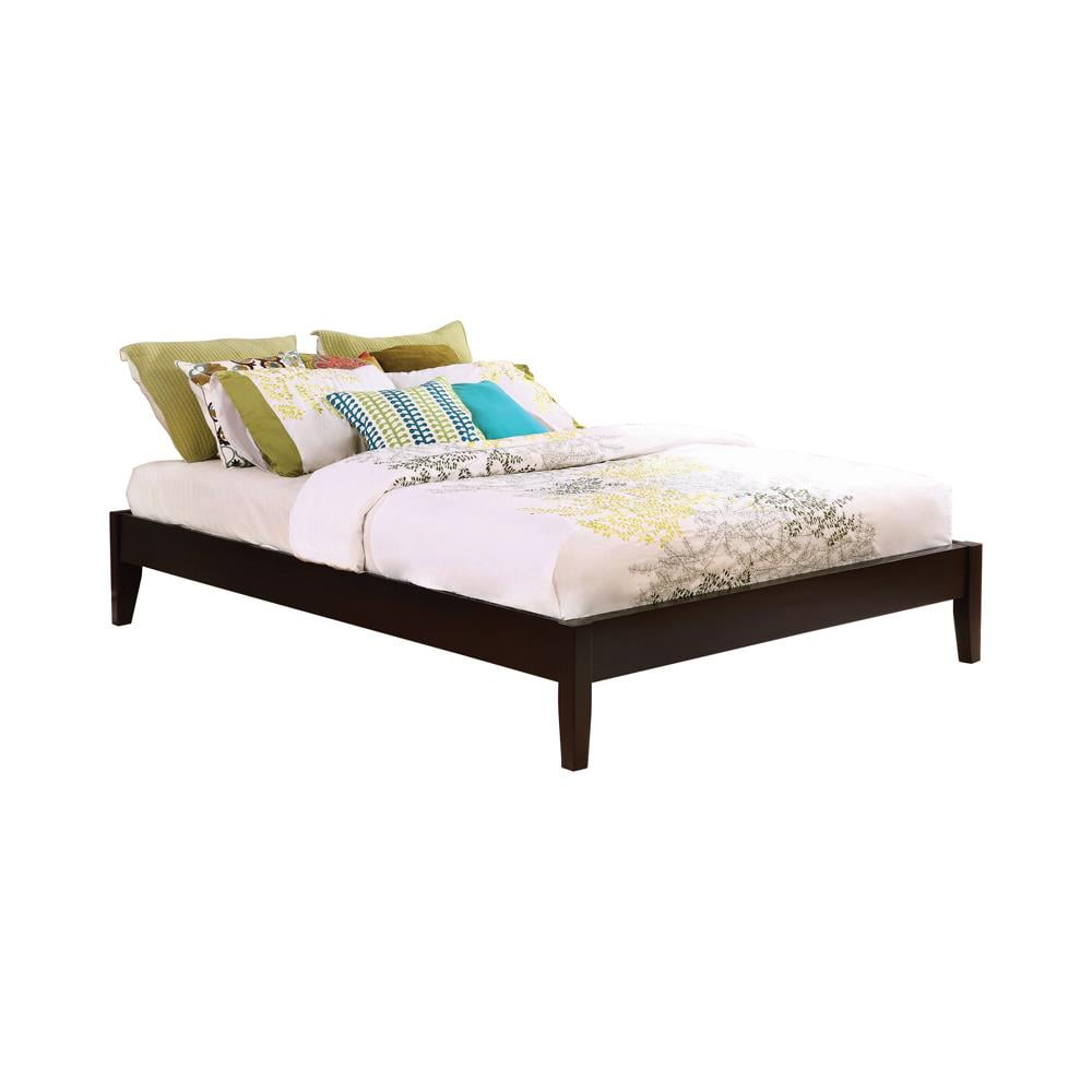 Platform Bed, Queen Bed, Cappuccino