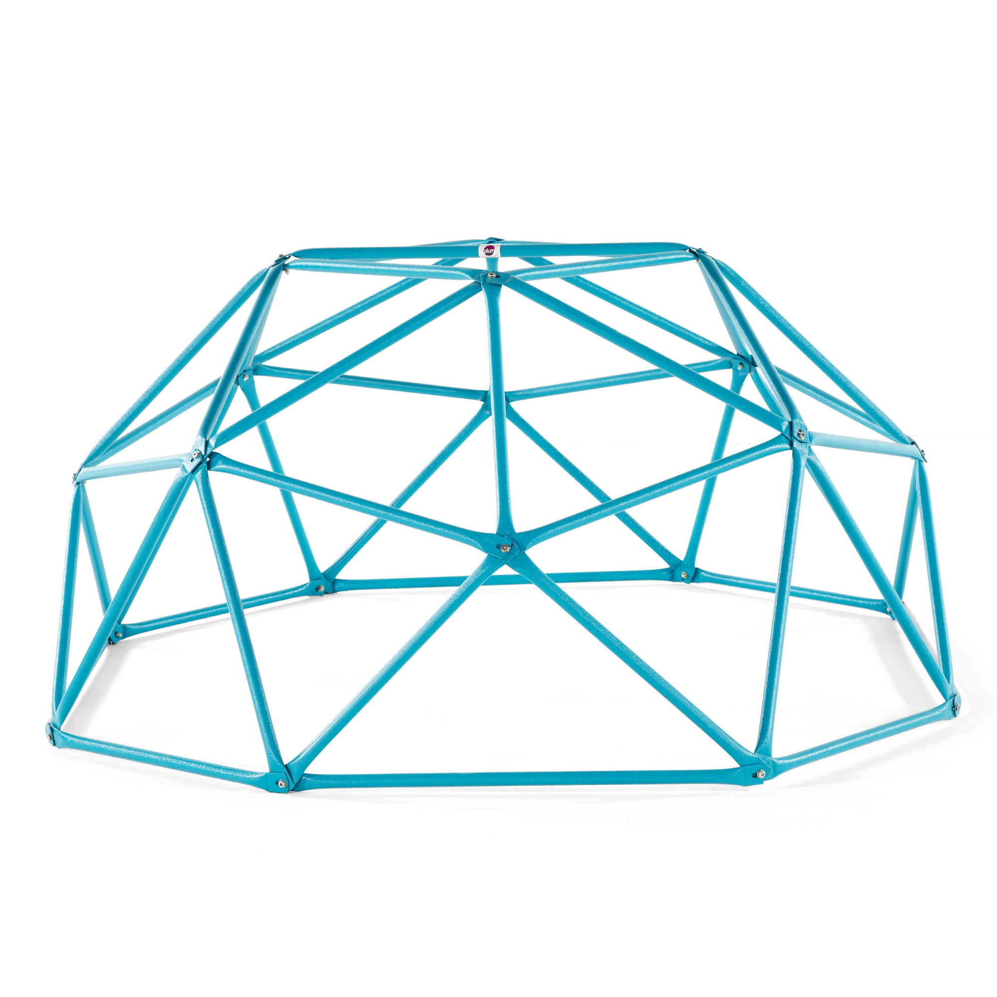 Plum Play Deimos, Jungle Gym, Climbing Dome Toys for Toddlers, Outdoor Play Equipment, Monkey Bars for Kids, Playground, Durable, Metal, Rust Resistant, Easy Assembly, Ground Anchors, Ages 3+, Teal