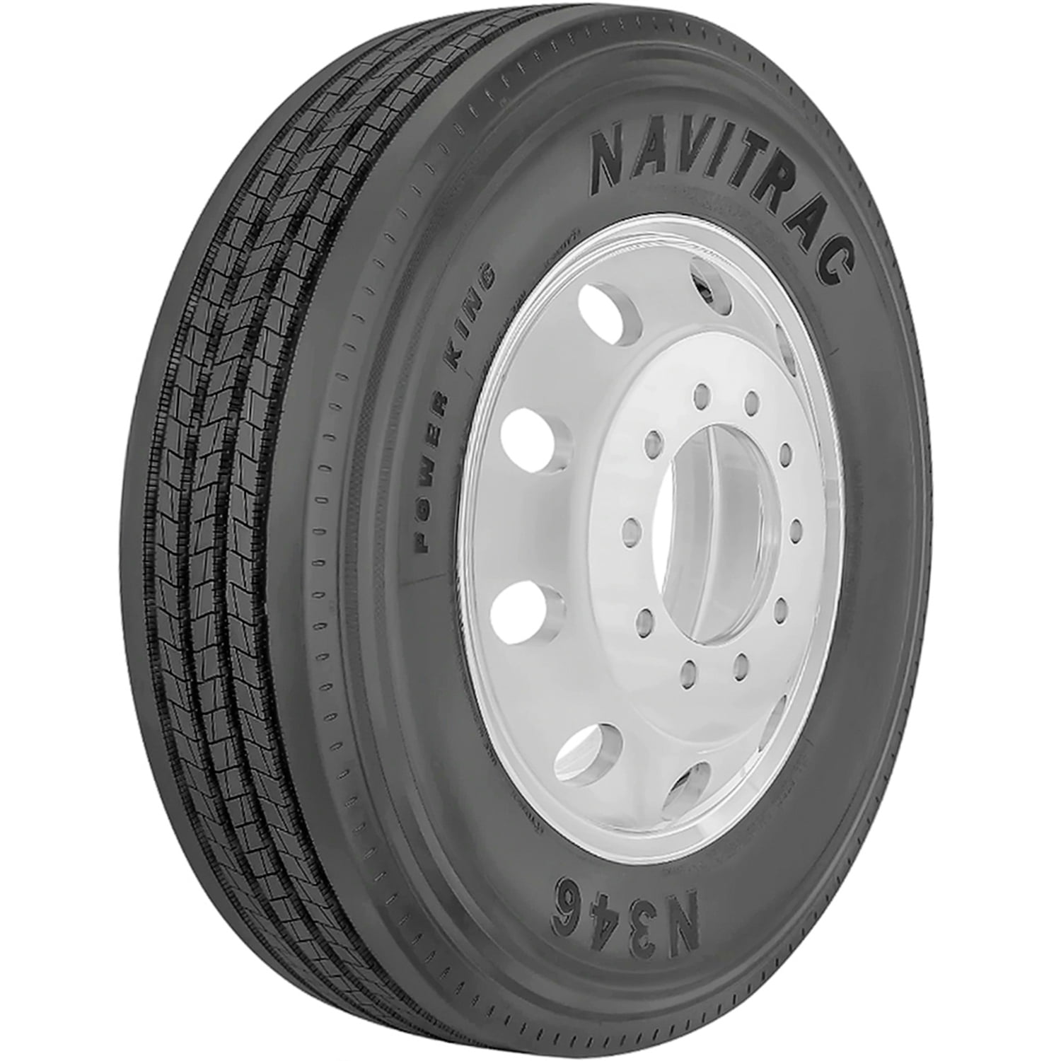 Power King Navitrac N346 275/70R22.5 148/145M J 18 Ply All Position Commercial Tire