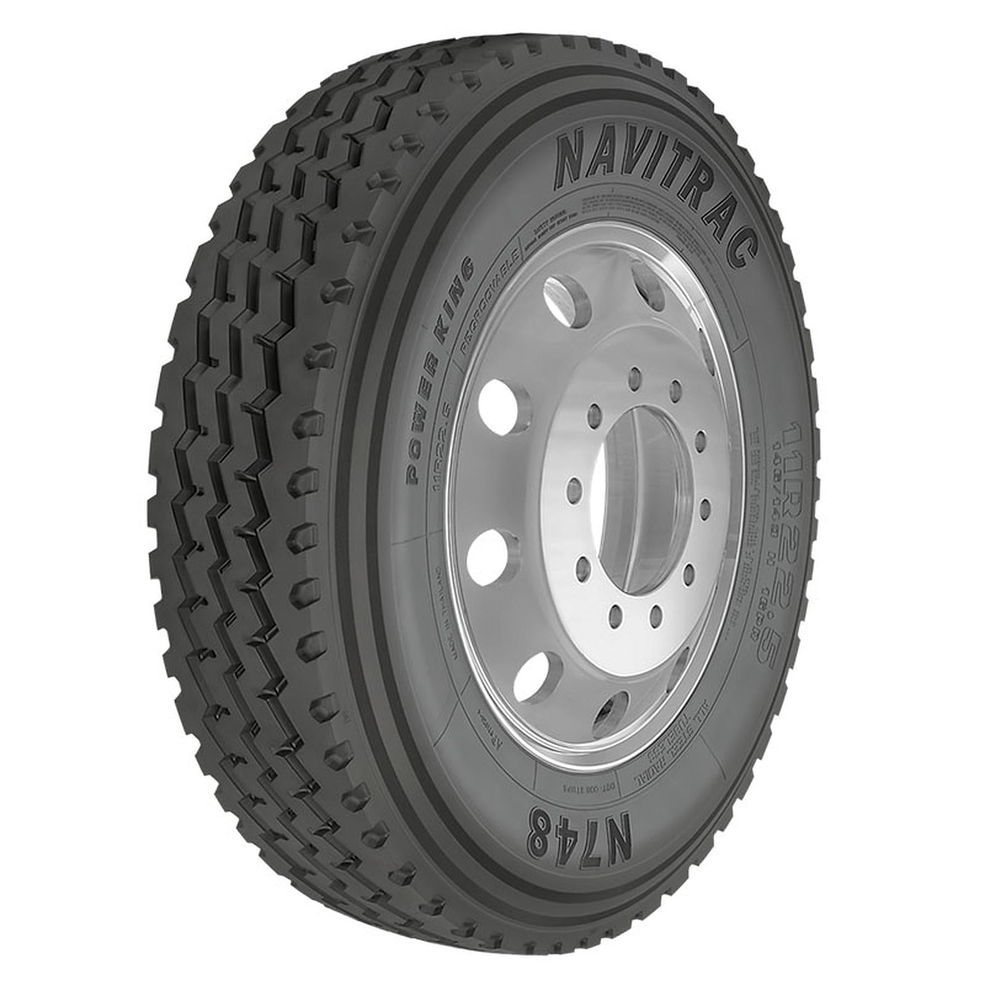 Power King Navitrac N748 11R24.5 149/146K H Commercial Tire