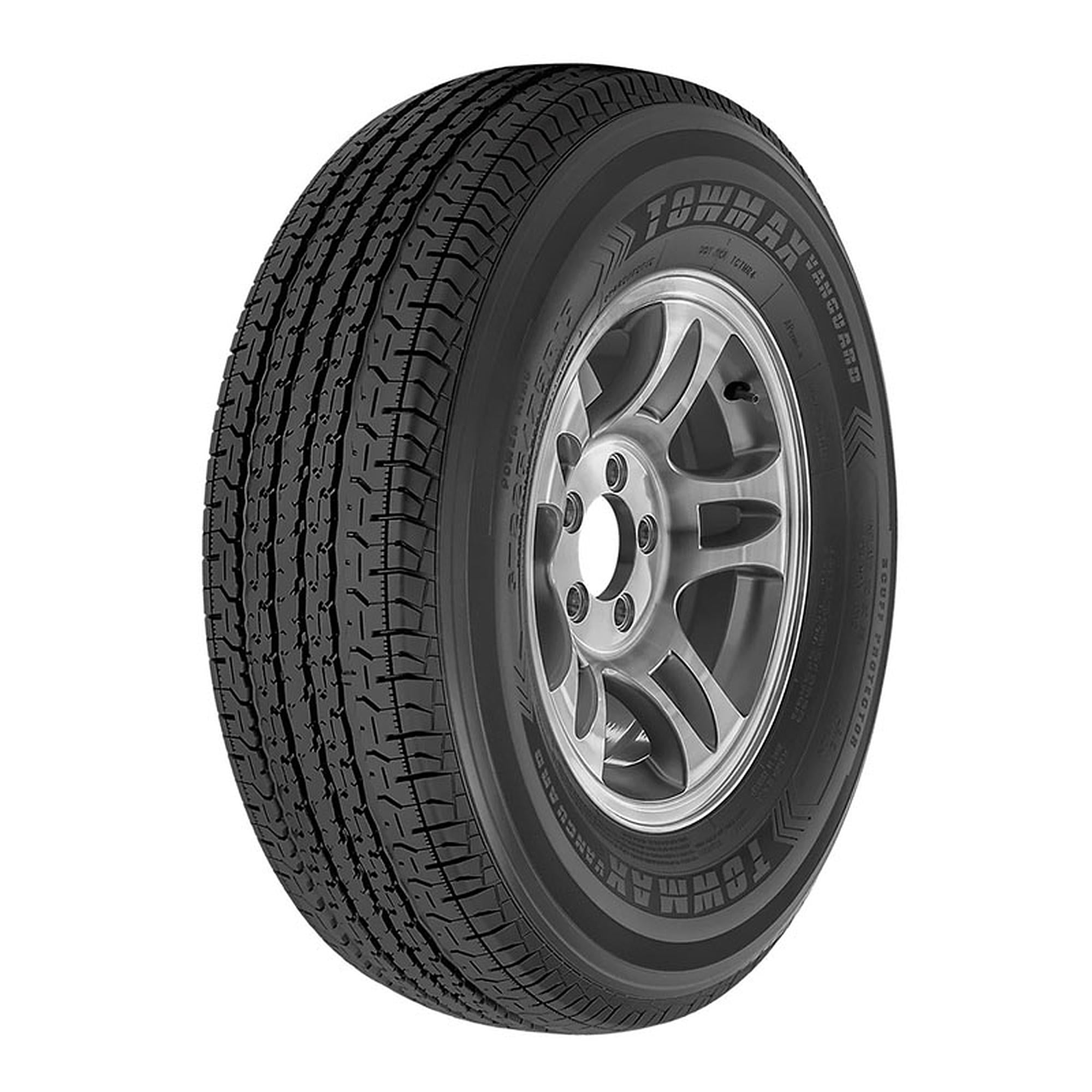 Power King Towmax Vanguard ST185/80R13 99/95N D Trailer Tire