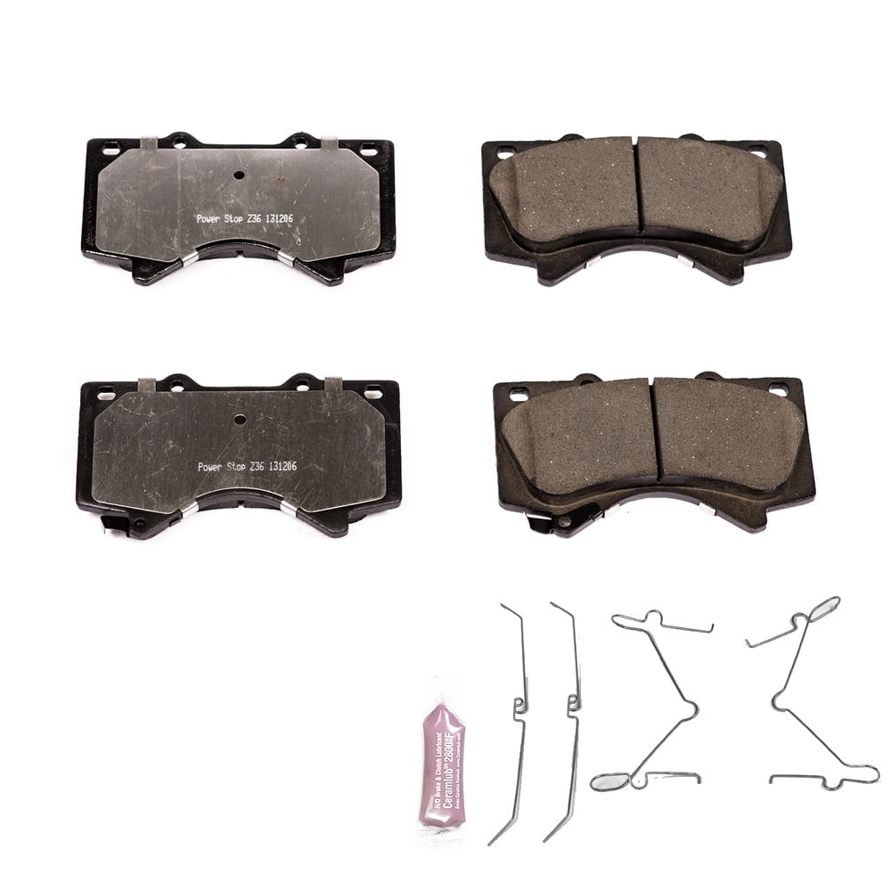 Power Stop Front Z36 Truck & Tow Carbon-Fiber Ceramic Brake Pads Z36-1303