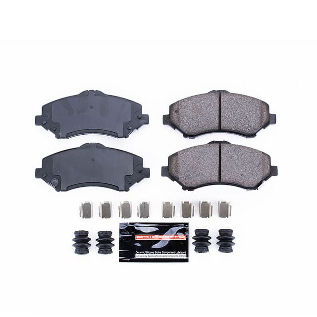 Power Stop Z23-1273 Z23 Evolution Sport Carbon Fiber-Ceramic Brake Pad -Front Fits select: 2015-2018 JEEP WRANGLER UNLIMITED, 2012-2014 JEEP WRANGLER
