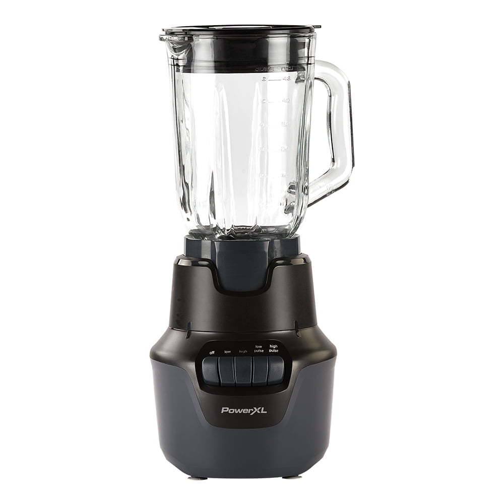 PowerXL™ Boost Blender Plus™ 4 Speed, 800 Watts, 48-oz Glass Jar, Black