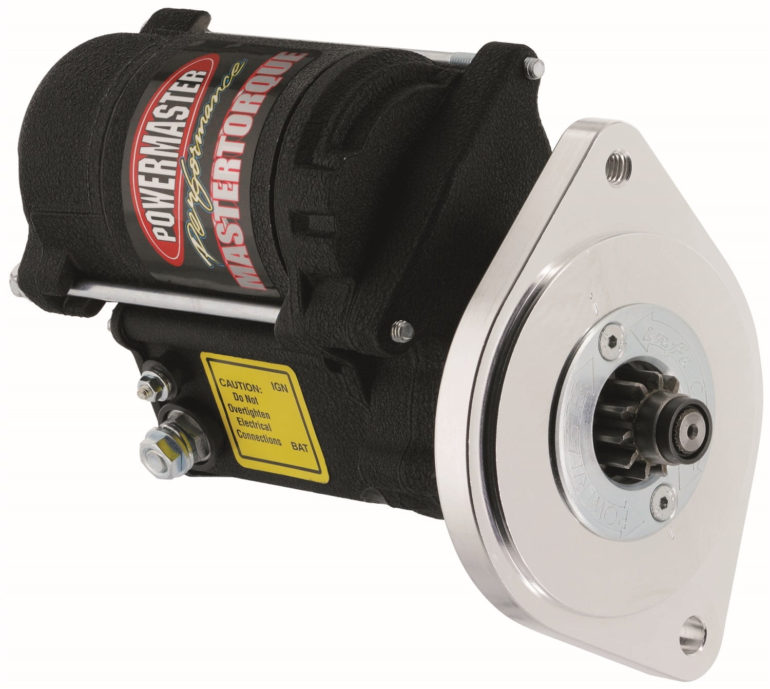 Powermaster Performance Mastertorque Starter 180 ft/lb Torque 44-1 Gear Reduction Adjustable Mount