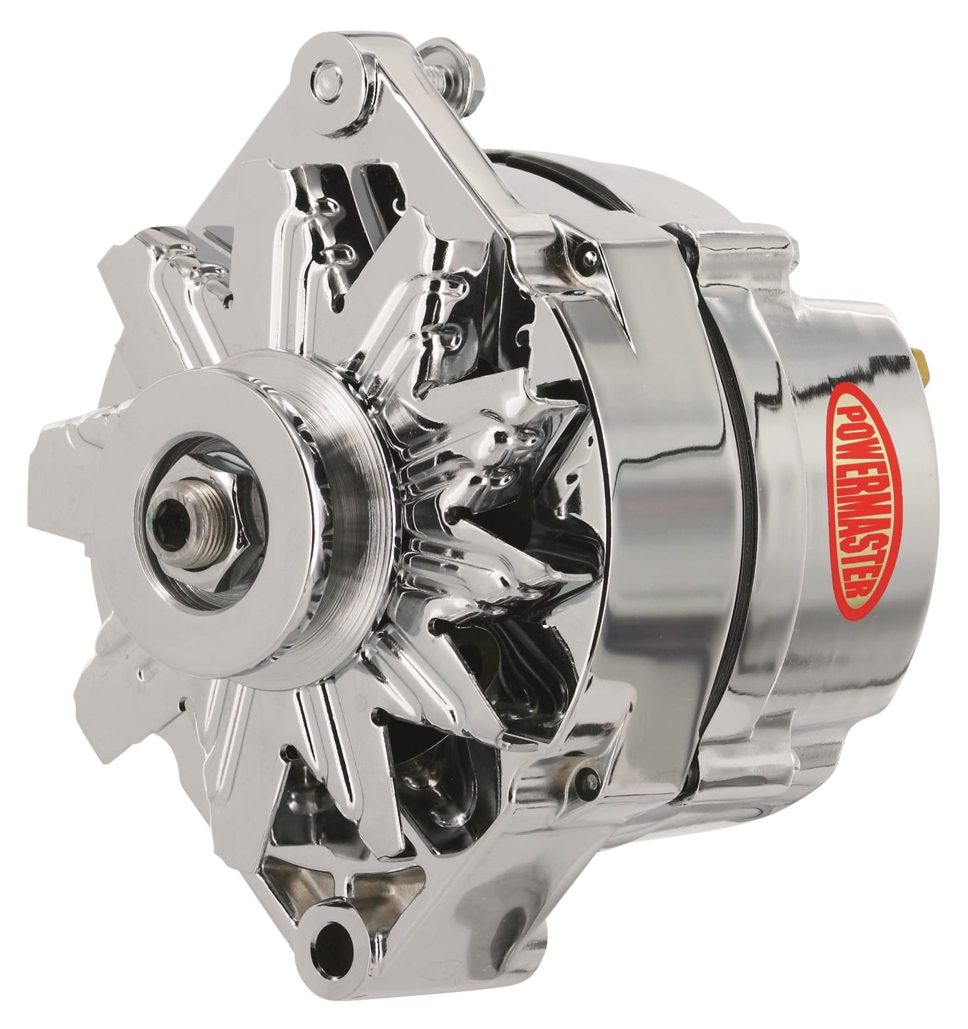 Powermaster 17102 Alternators - PowerMaster Delco Alternatorexternally regulatedchrome Fits select: 1967-1969 CHEVROLET CAMARO, 1969-1972 CHEVROLET C10