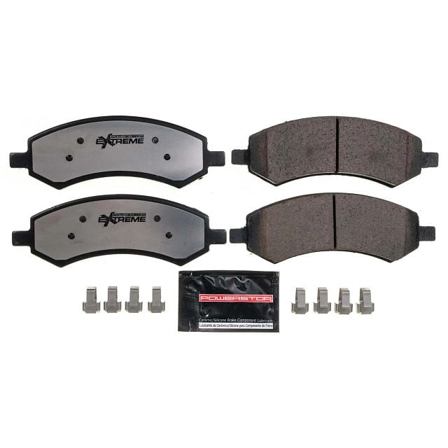 Powerstop Z36-1084 PSBZ36-1084 Z36 TRUCK & TOW CARBON FIBER-CERAMIC BRAKE PADS