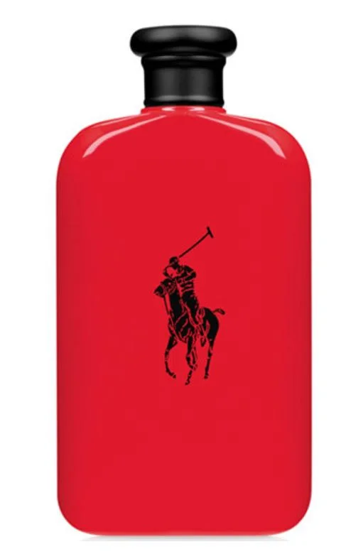 Ralph Lauren Polo Red Eau de Toilette, Cologne for Men, 4.2 fl oz