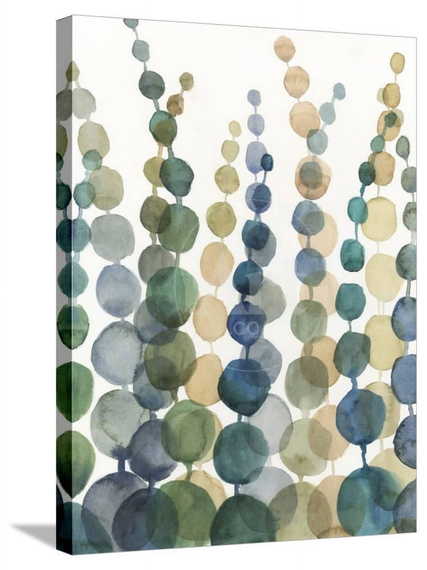 Pompom Botanical I, Stretched Canvas Wall Art by Megan Meagher Sold by ArtCom