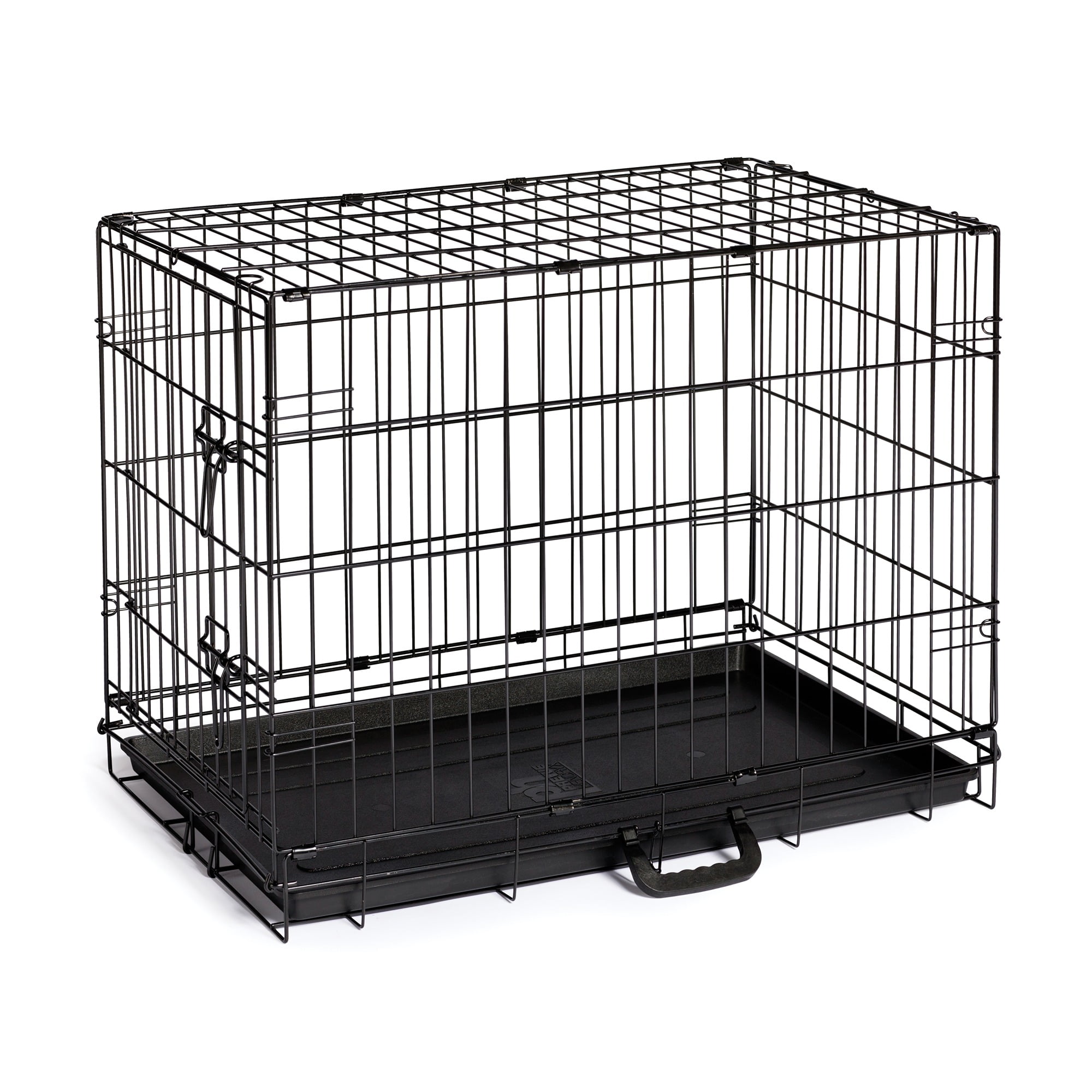 Prevue Pet Products Folding Dog Crate, Black, Small, 30.50"L x 30.50"W x 23"H