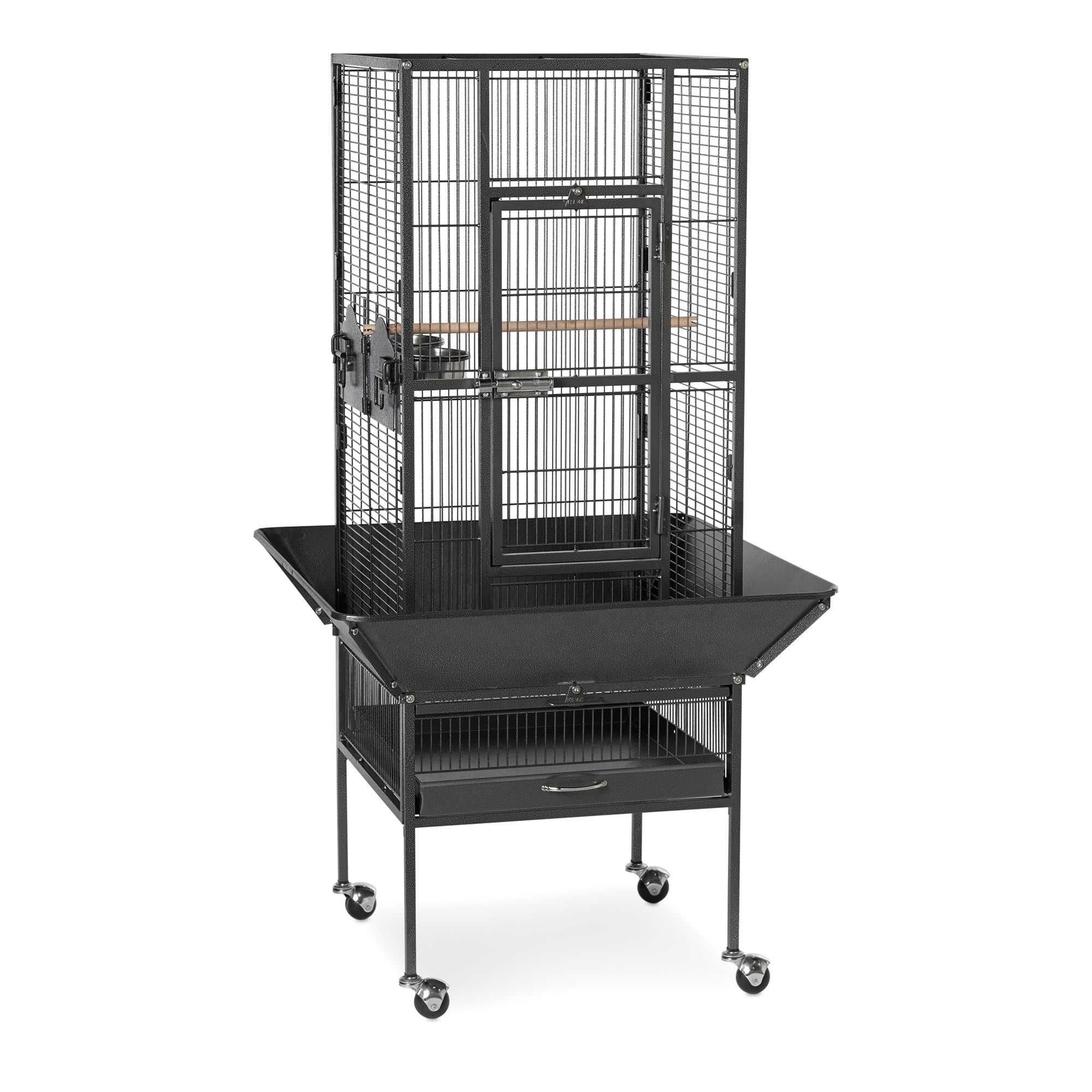 Prevue Pet Products Park Plaza Bird Cage, Black Hammertone