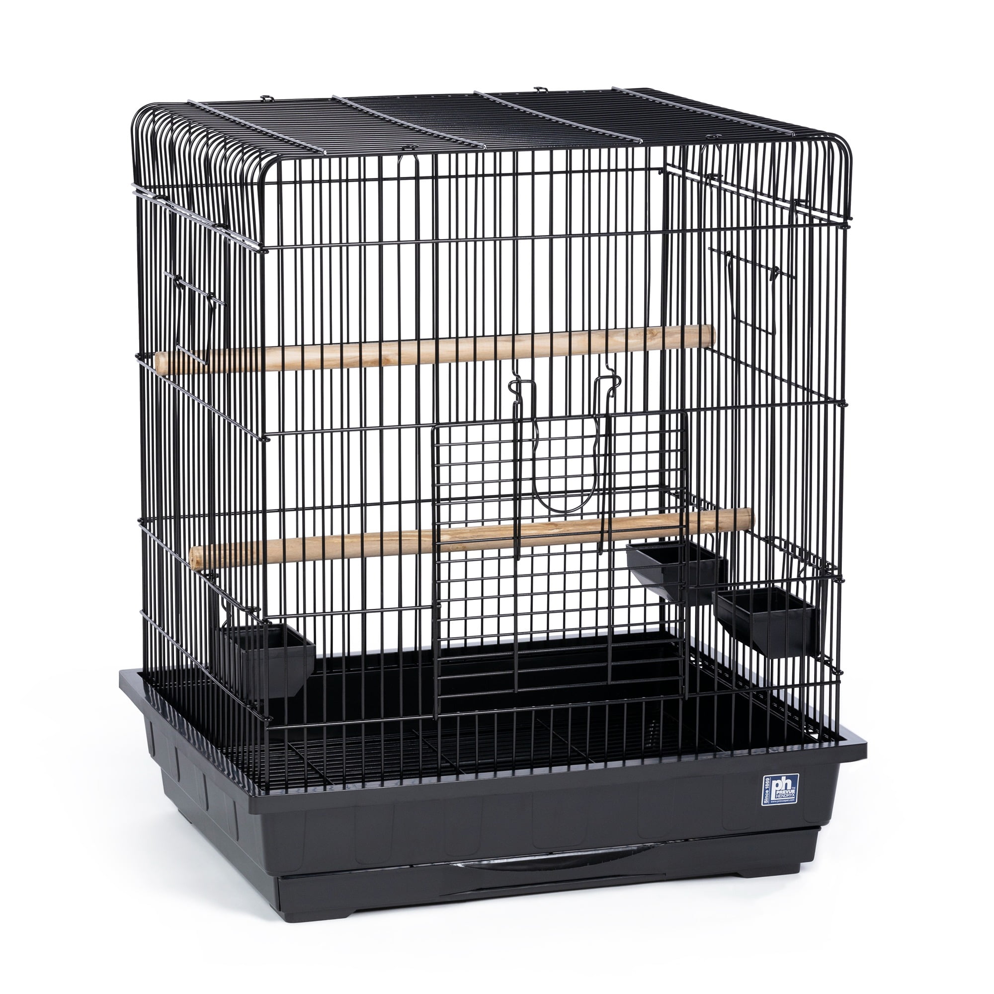 Prevue Pet Products Parrot Bird Cage - Black SP25217B/B
