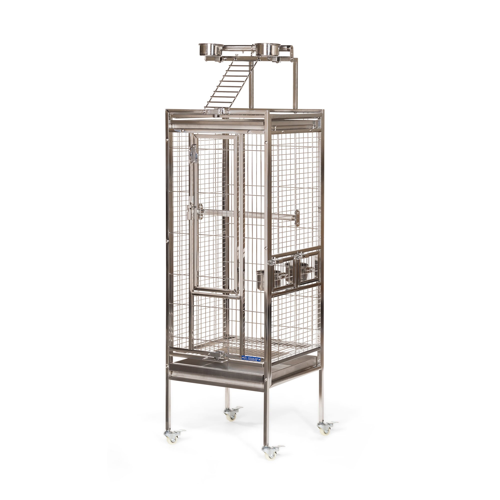 Prevue Pet Products Small Stainless Steel Play Top Bird Cage 3451