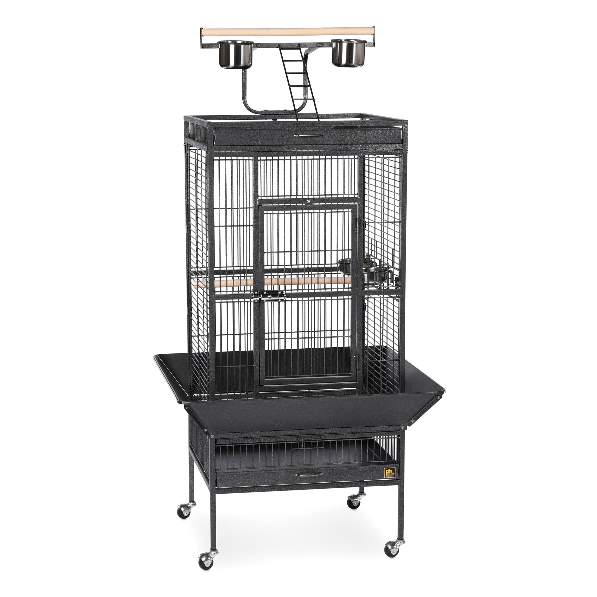 Prevue Pet Products Playtop Bird Home - Black Bird Cage 3152BLK