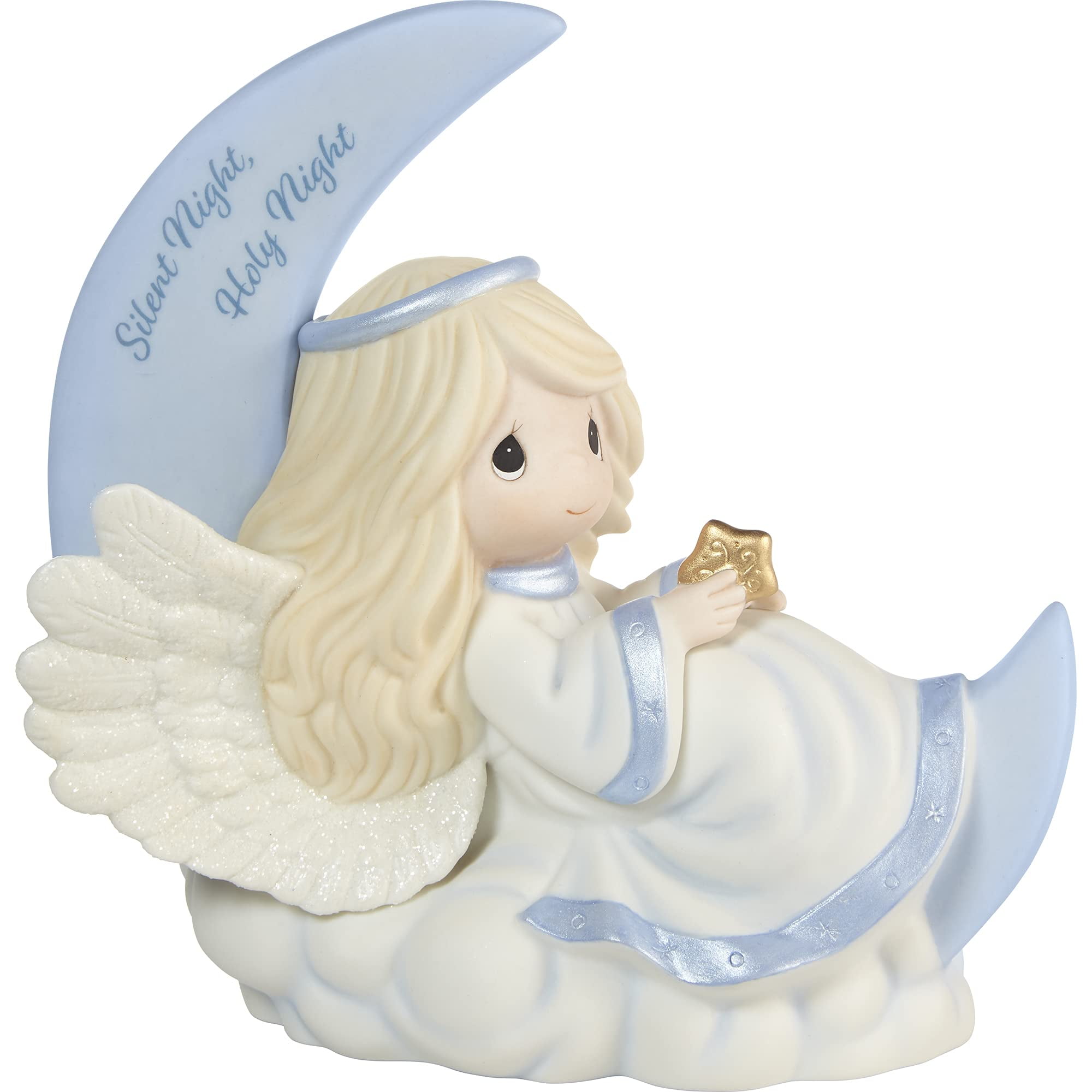 Precious Moments Silent Night, Holy Night Figurine 211042