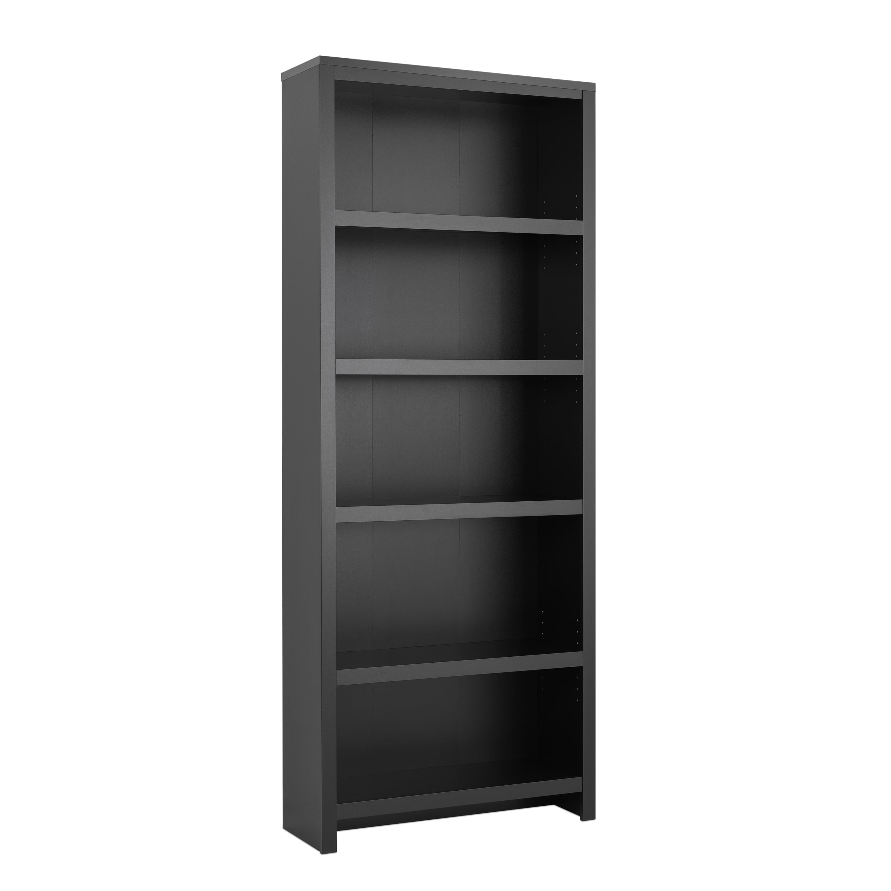 Prepac Moda Bookcase, Black Storage Cabinet, Display Cabinet 31.75" W x 80" H x 12" D, BSBR-0510-1