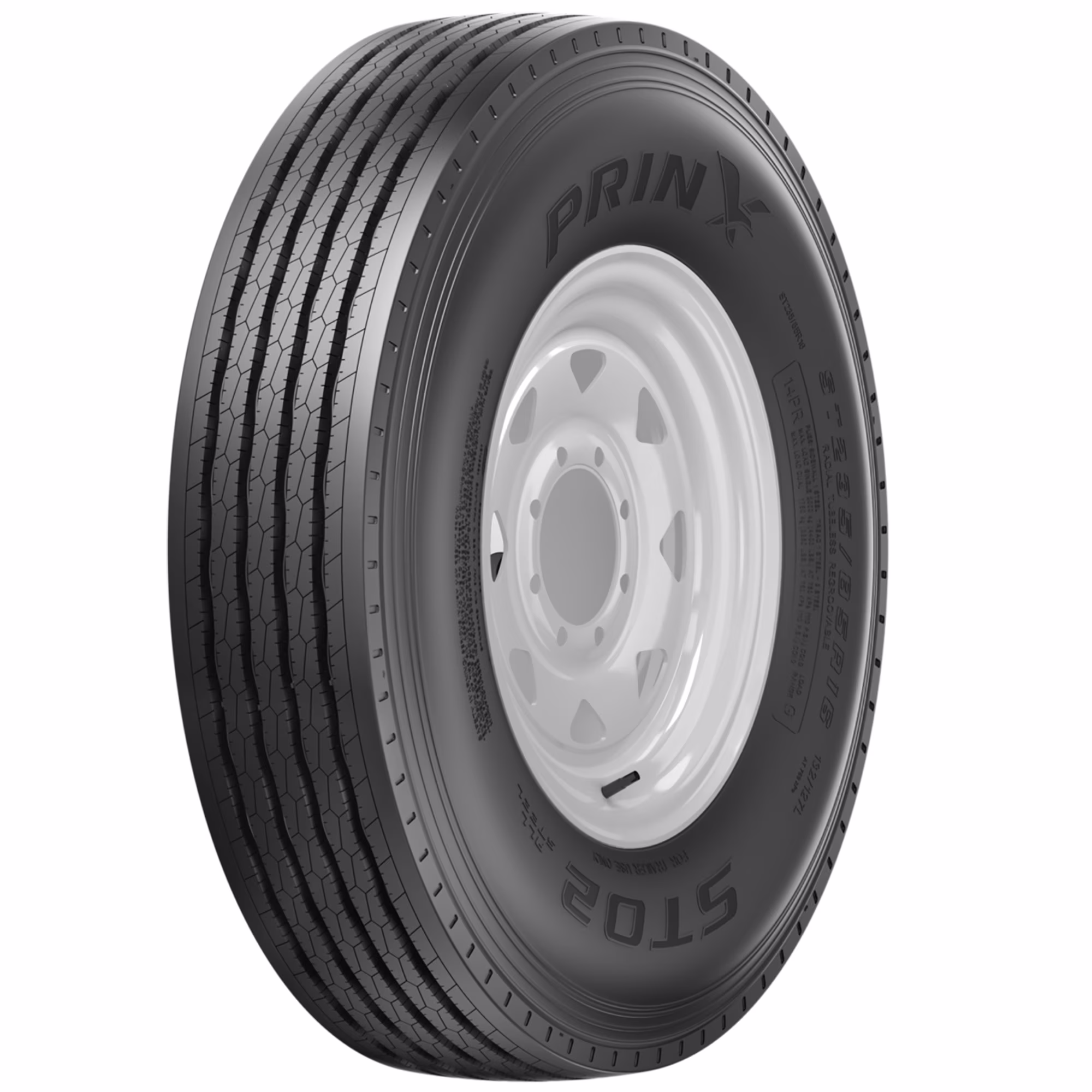 Prinx ST02 ST225/90R16 129/125L G Trailer Tire