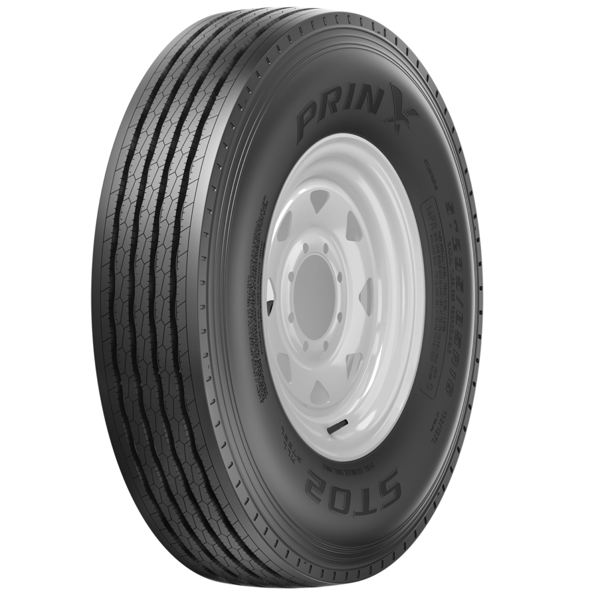 Prinx ST02 ST235/80R16 129/125L G Trailer Tire
