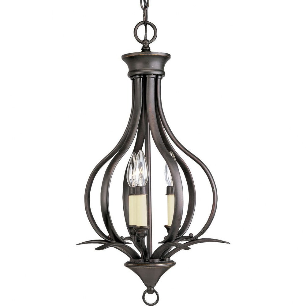Progress Lighting Trinity Collection 3-Light Antique Bronze Pendant