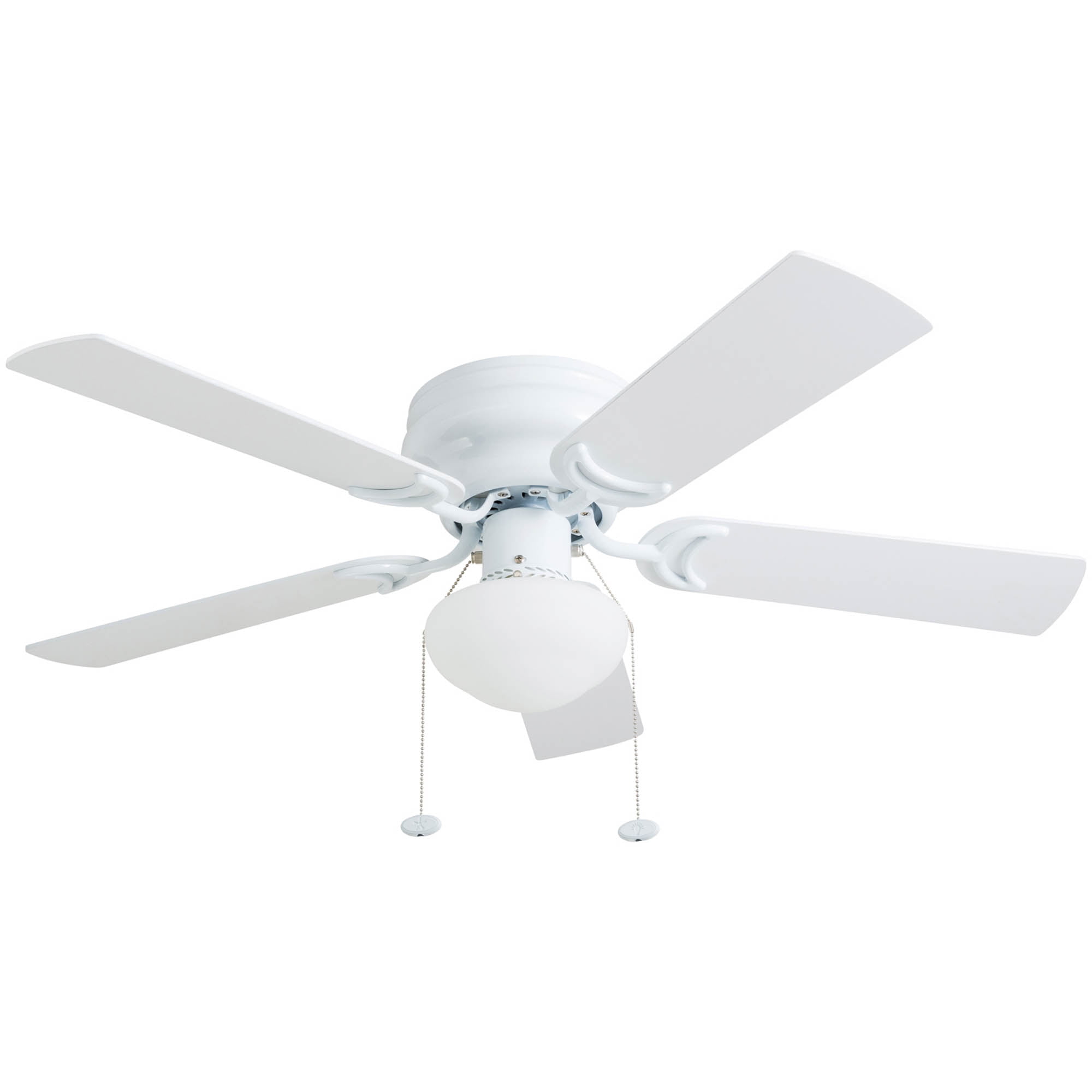 Prominence Home 42" Alvina Flush Mount Indoor White Ceiling Fan