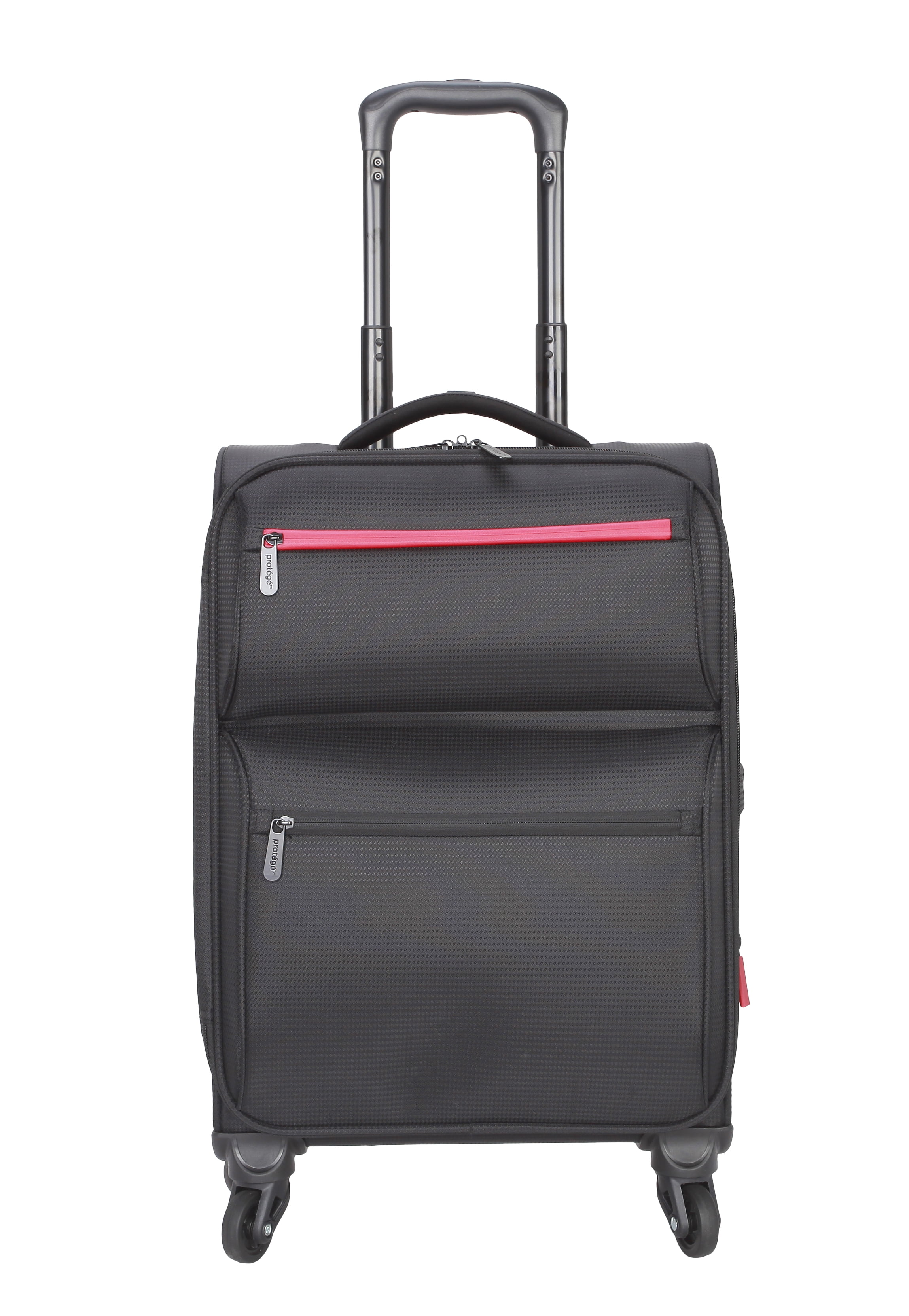 Protege Trulite 20" Softside Carry-On Luggage, Black