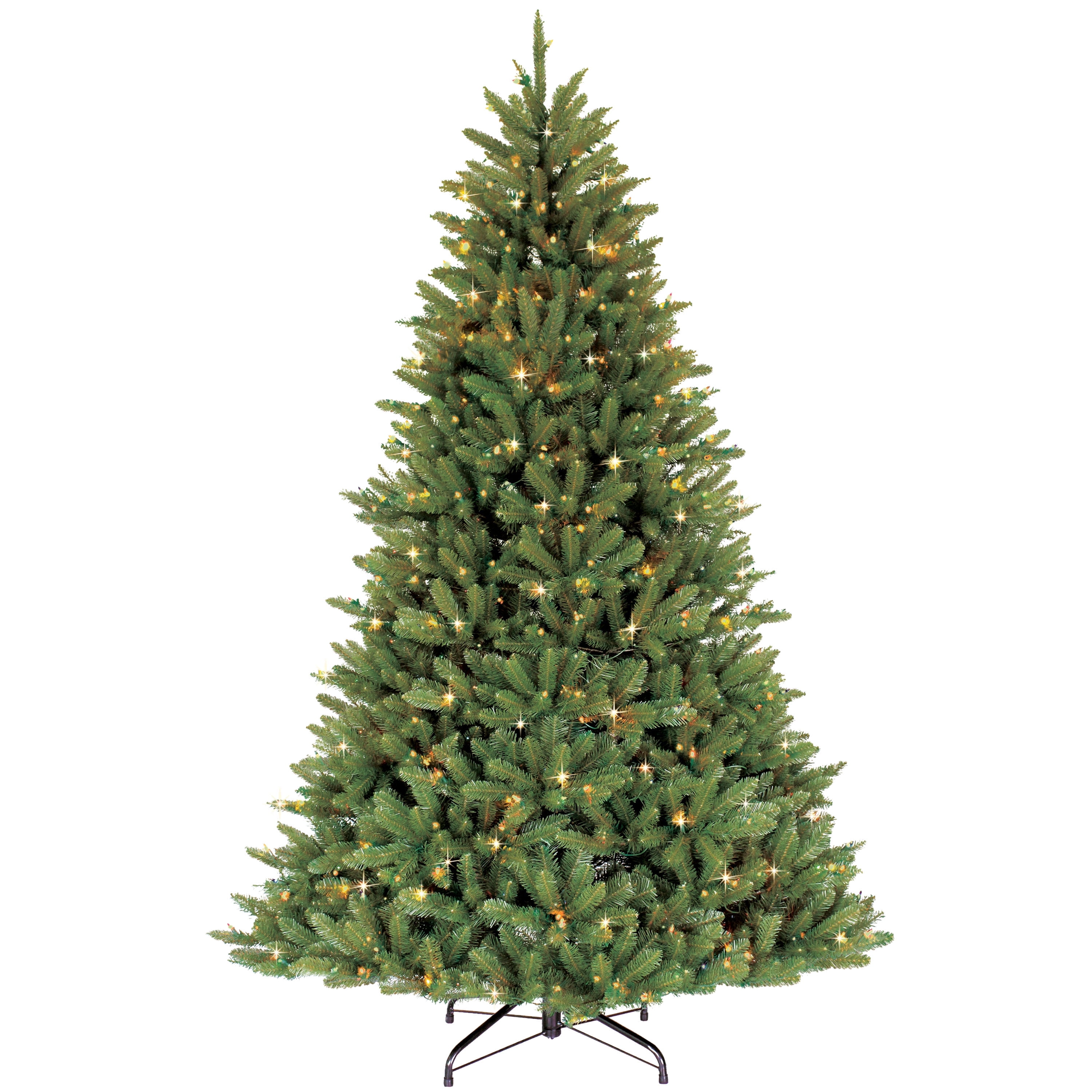 Puleo International 9' Pre-Lit Fraser Fir Artificial Christmas Tree with 1000 Clear UL Listed Lights