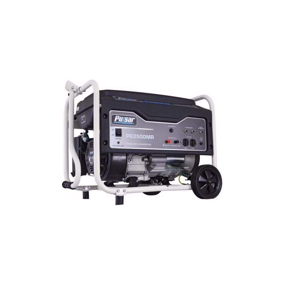 Pulsar 3500-Watt Gas Powered Portable Generator (CARB)