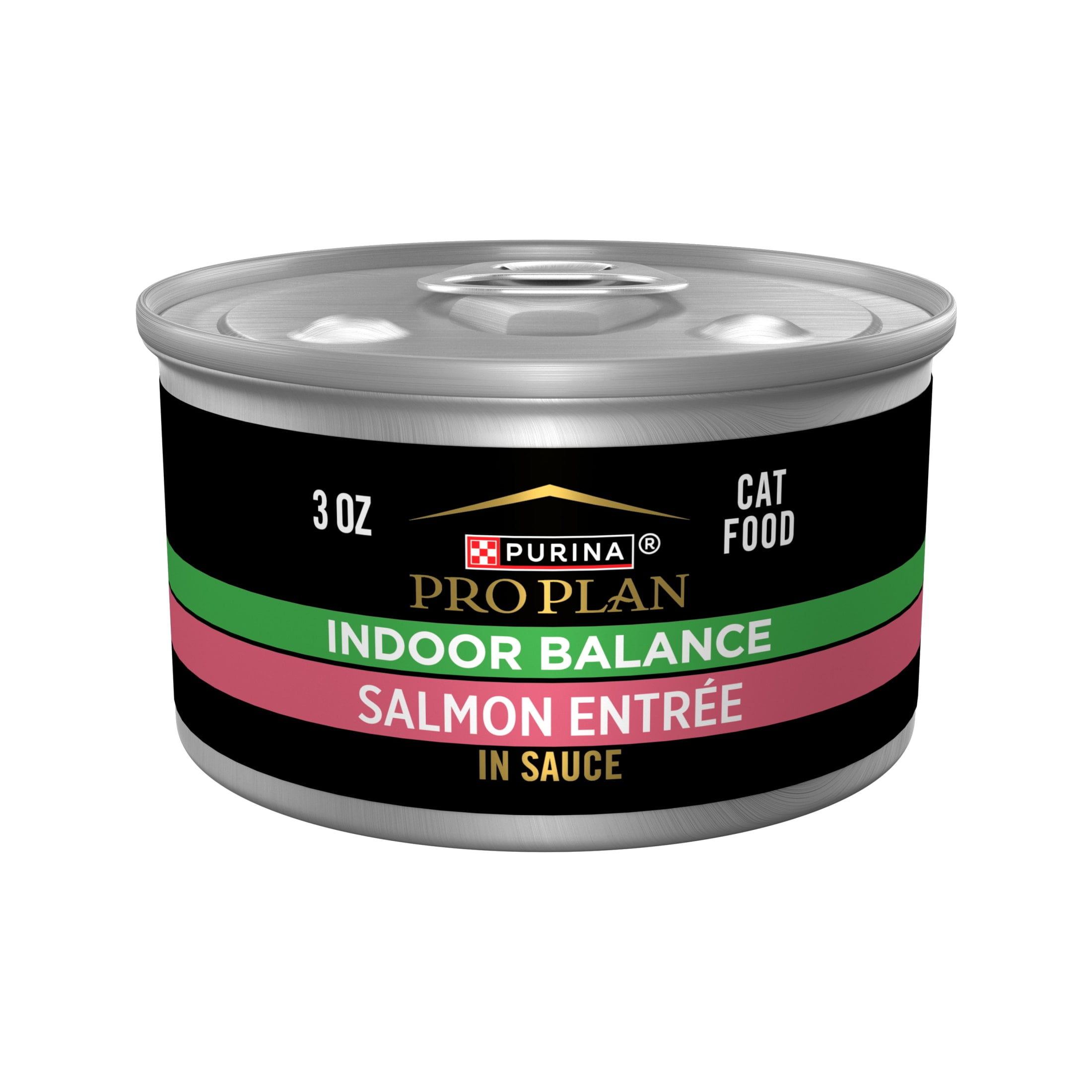 Purina Pro Plan Indoor Balance, Grilled Salmon Entree in Sauce, Wet Cat Food, 3 oz Cans, 12 Pack