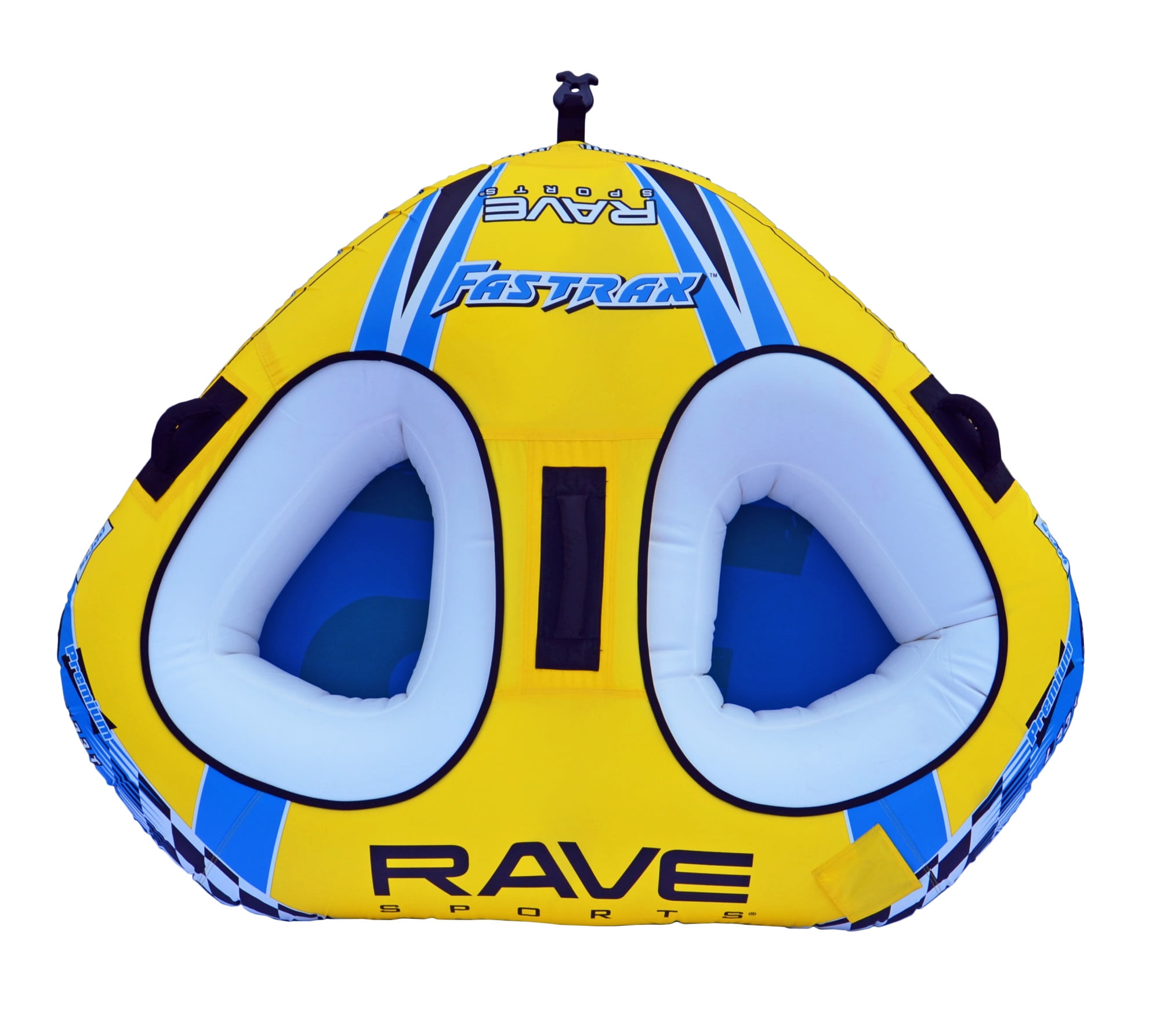 Rave Sports 02648 Fastrax Inflatable Towable for Boating, 2 Riders or 340Lbs Max