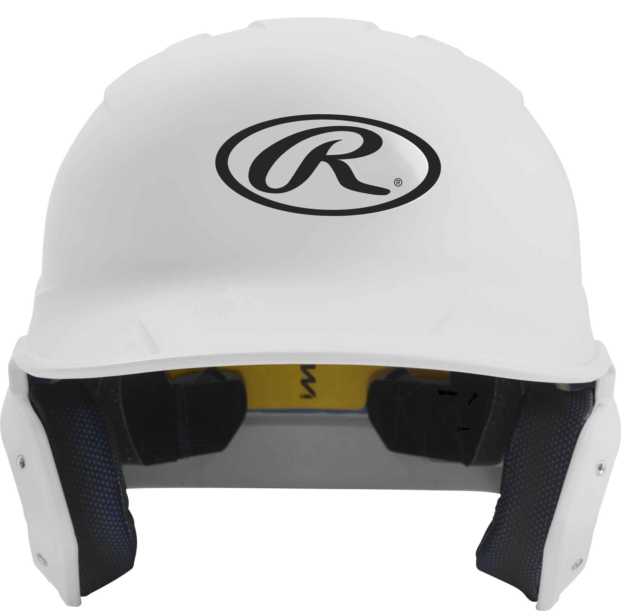 Rawlings Mach 1-Tone Helmet - Senior - Matte | Matte White | Senior