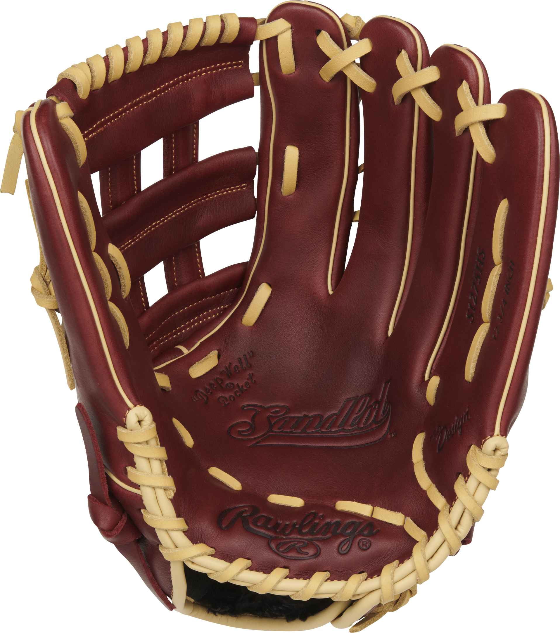 Rawlings Sandlot 12.75-inch Glove | Left Hand Throw | Outfield