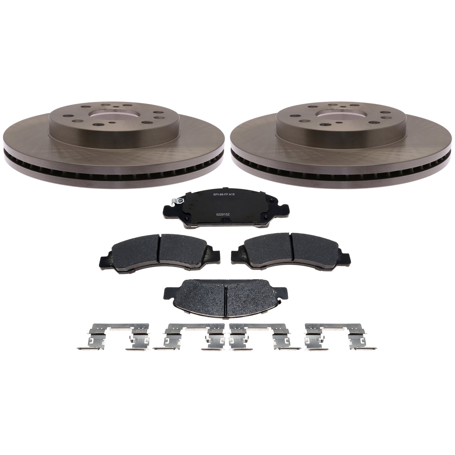 Raybestos 1367CH580279R, Replacement Pad and Rotors Brake Kit for Select Cadillac, Chevrolet and GMC Vehicles