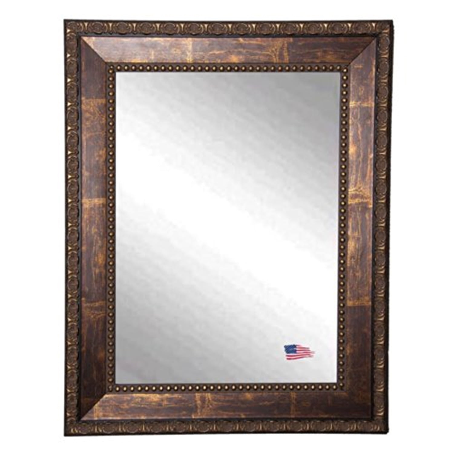 Rayne Mirrors Traditional Copper Bronze Wall Mirror