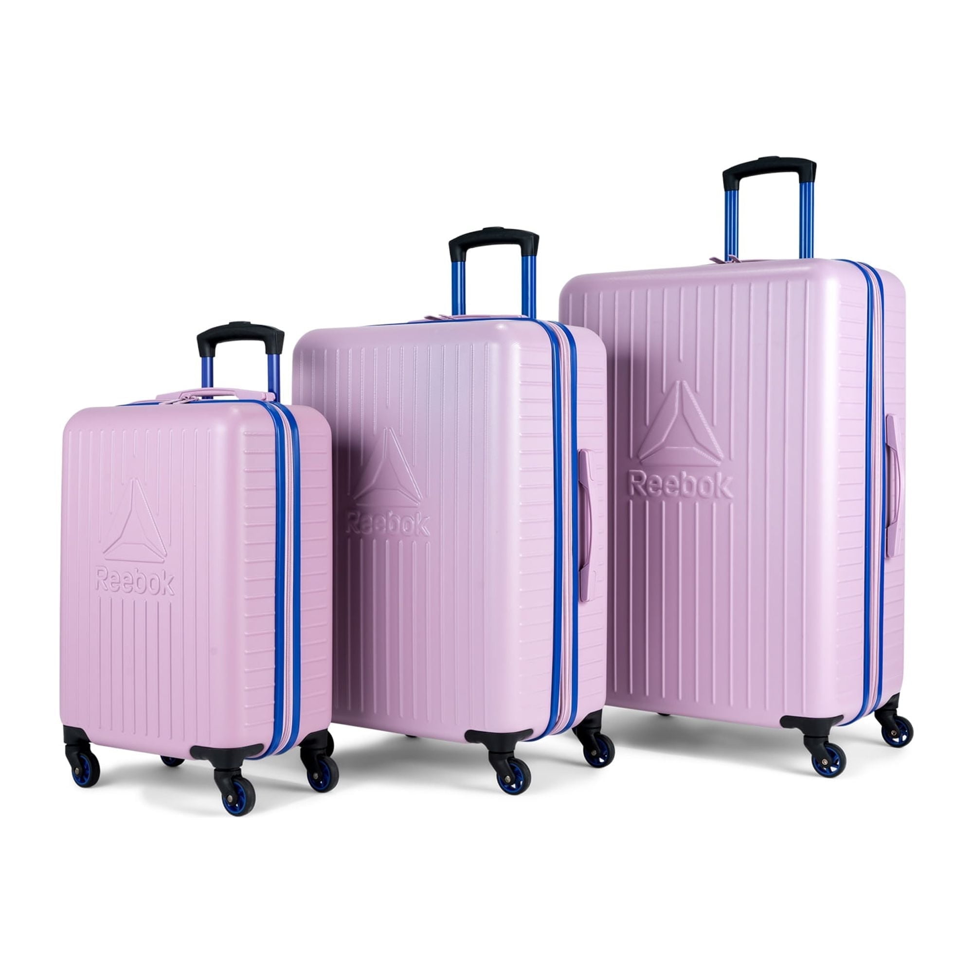 Reebok- Hoop Collection - 3 Piece Hardside Luggage Set - (Carry-on, 24", 28")