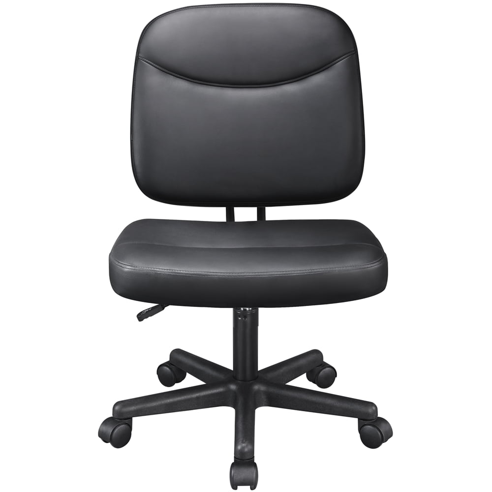 Renwick Task Chair with Adjustable Height and Swivel, Black