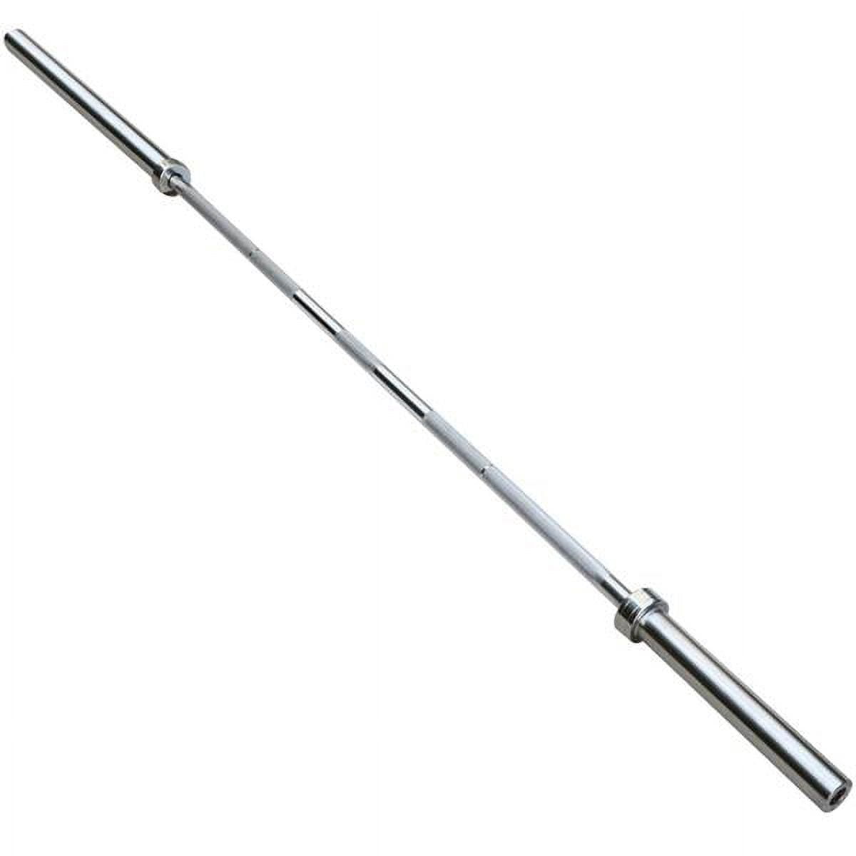 Renwick 7ft Chrome Olympic Barbell Bar, Silver