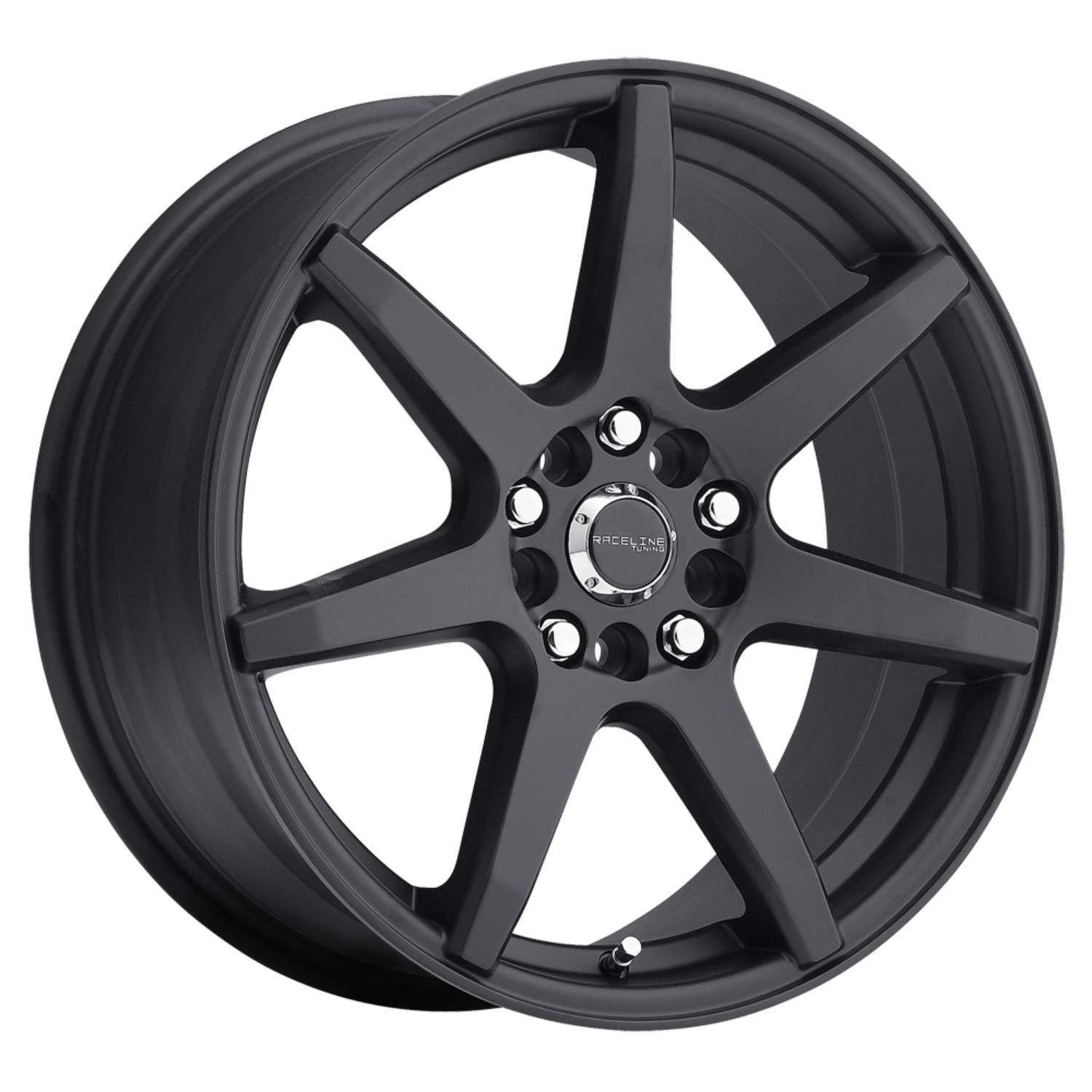 RACELINE 131B EVO 15X7 5X100/5X114.3 40ET 72.62CB SATIN BLACK WHEEL