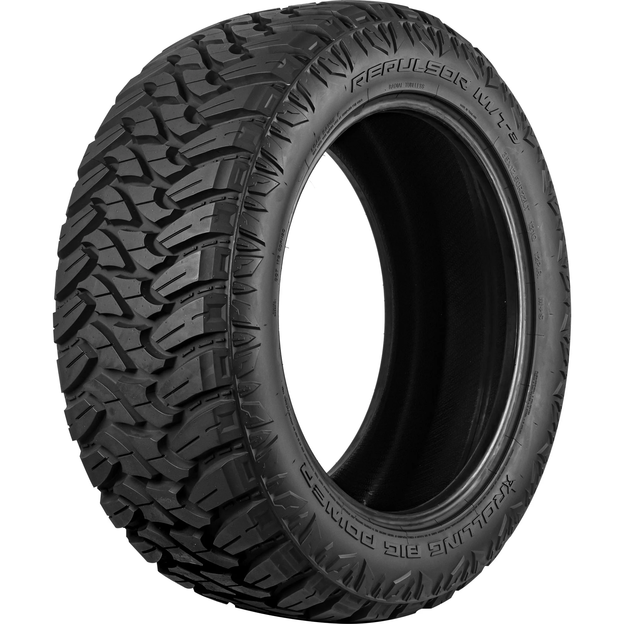 RBP Repulsor M/T 3 Mud Terrain LT35X12.50R22 121Q F Light Truck Tire