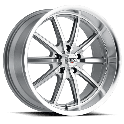 REV Wheels 110S-8906100 110 Series- 18x9 - 5 bs - 5x4.75/5x120.65 -Anthracite