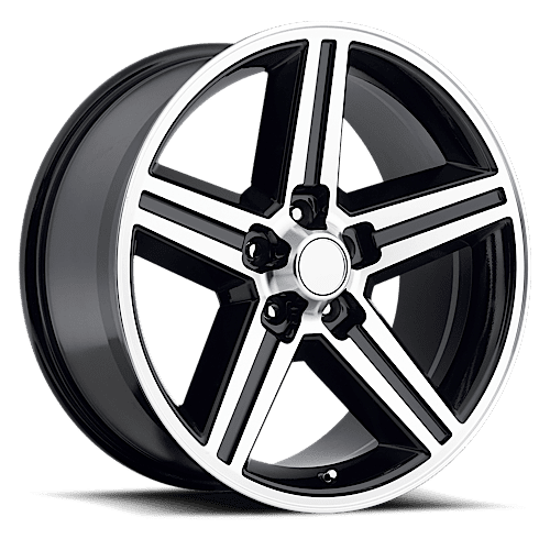 REV Wheels 652MB-2934 IROC 652 Series- 22x9 - 5.59 bs - 5x4.75 -Black/Polished
