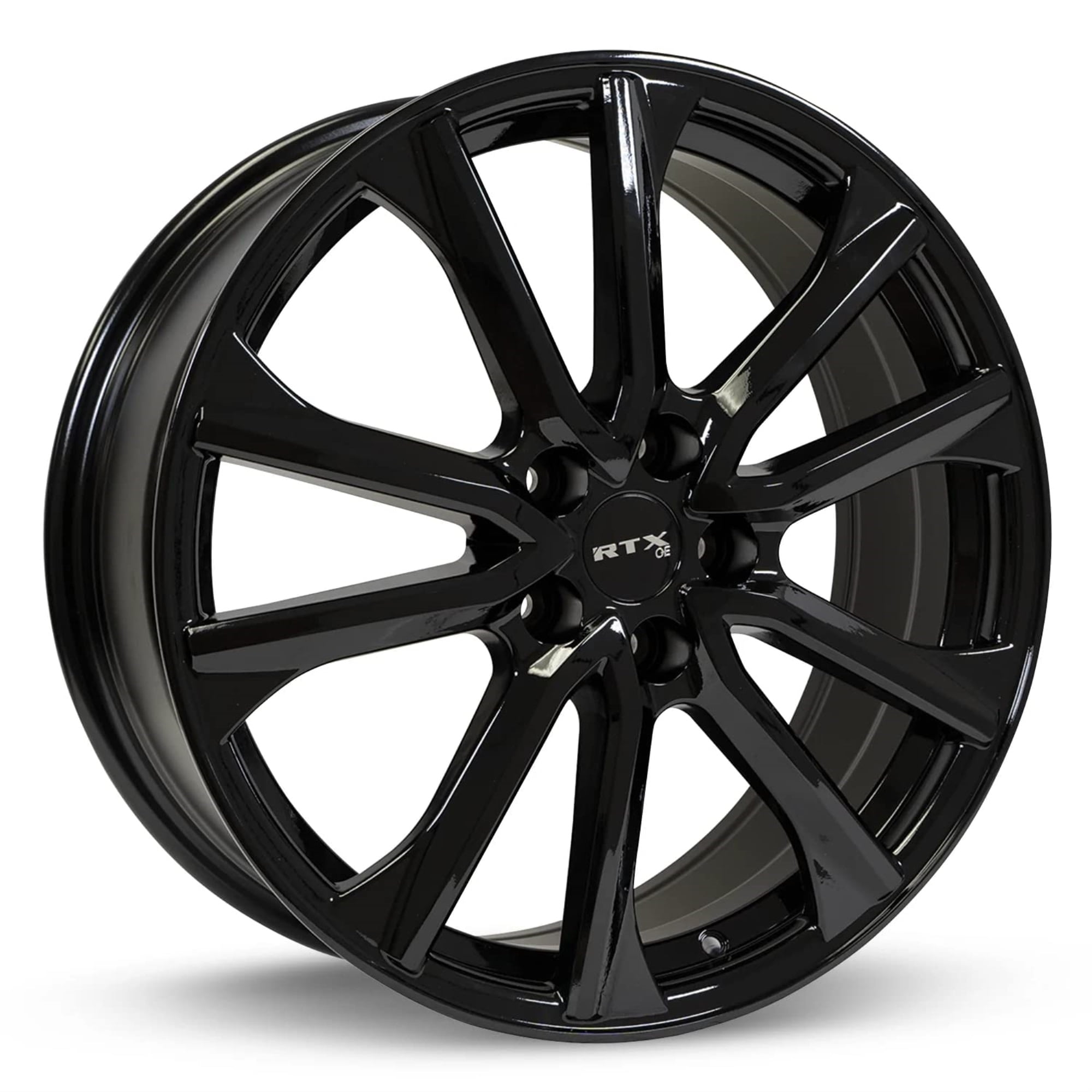 RTX Arai 17x7 5x114.3 ET42 CB67.1 Gloss Black Wheel