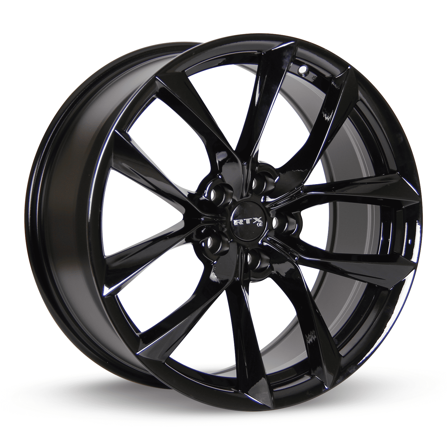 RTX Spider 18x8.5 5x114.3 ET35 CB64.1 Gloss Black Wheel