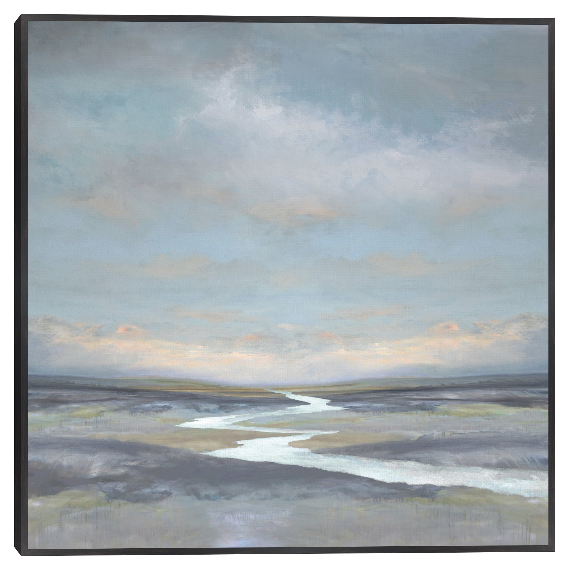 Riverbend I by Christy McKee Framed Canvas Art Print