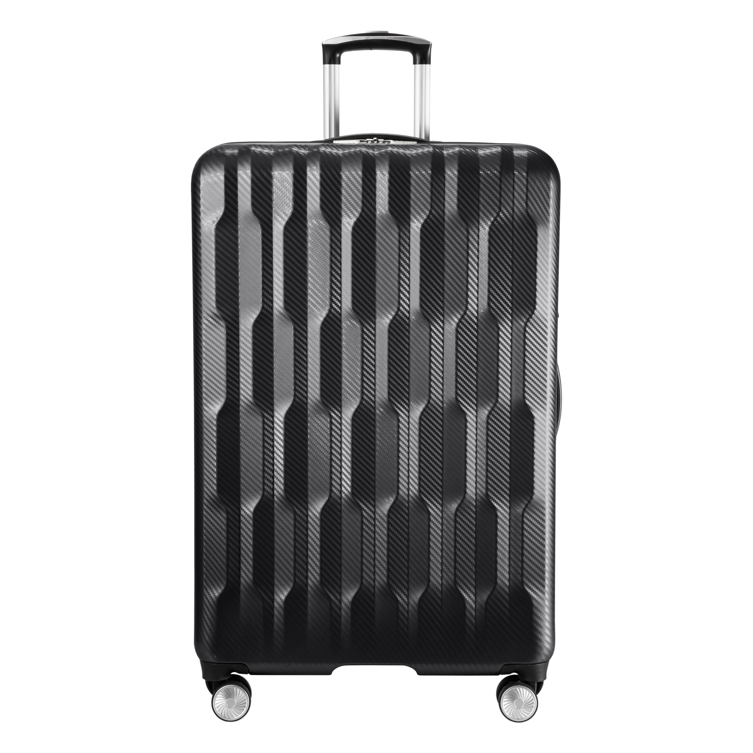 Ricardo Beverly Hills Anchor Bay Hardside 29" Expandable Checked Spinner Luggage, Charcoal